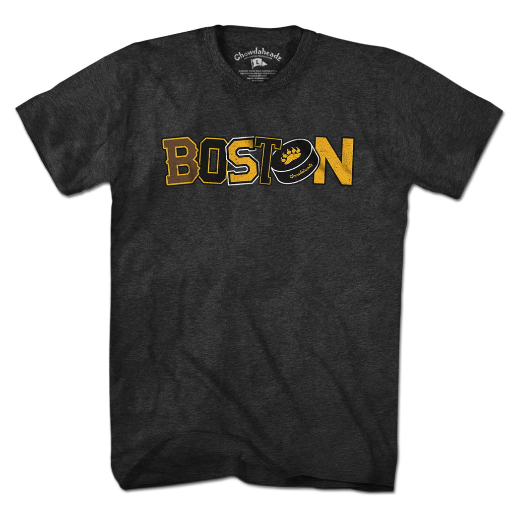 Boston Hockey Black & Gold Pride T-Shirt product image 3