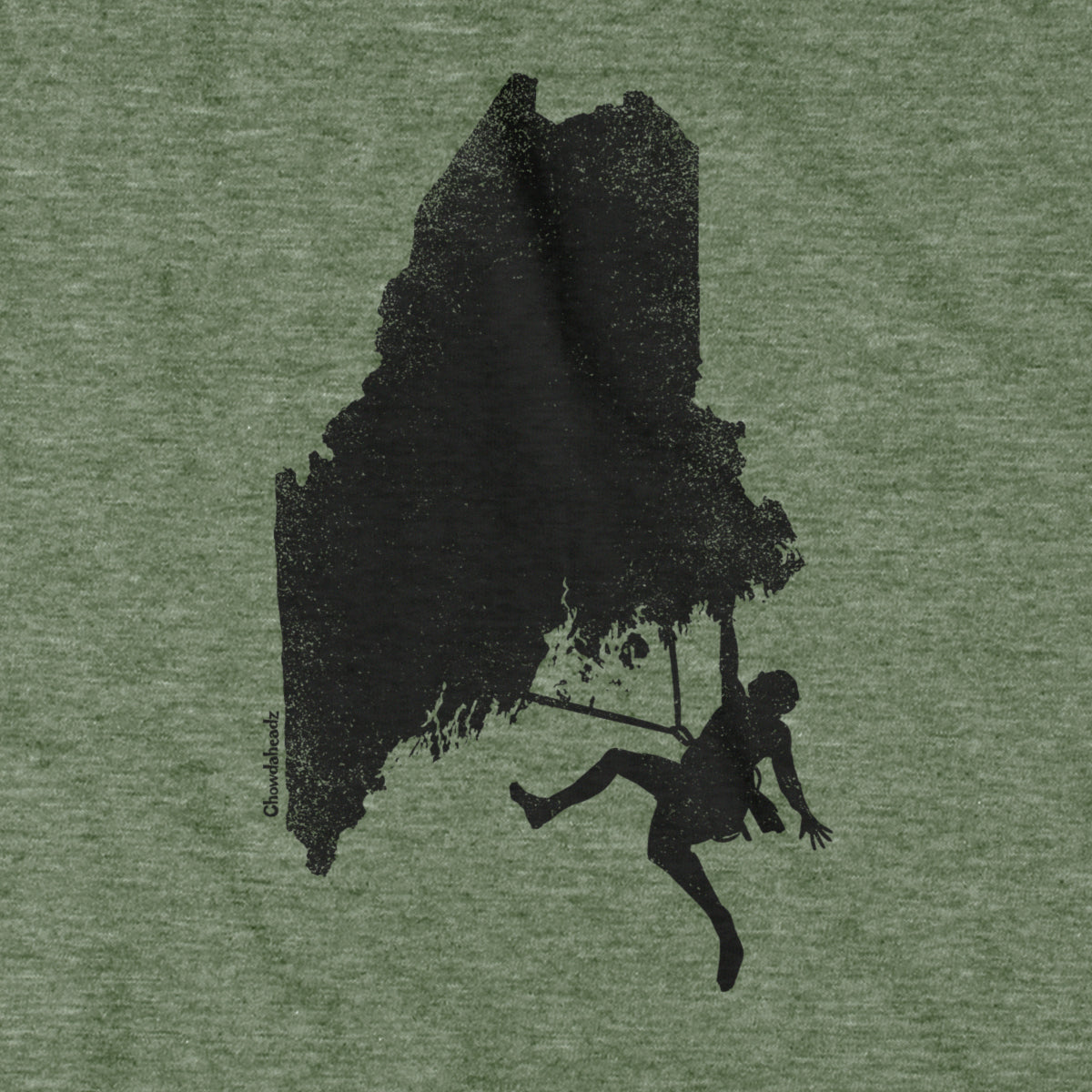 Maine Rock Climber T-Shirt product image 2