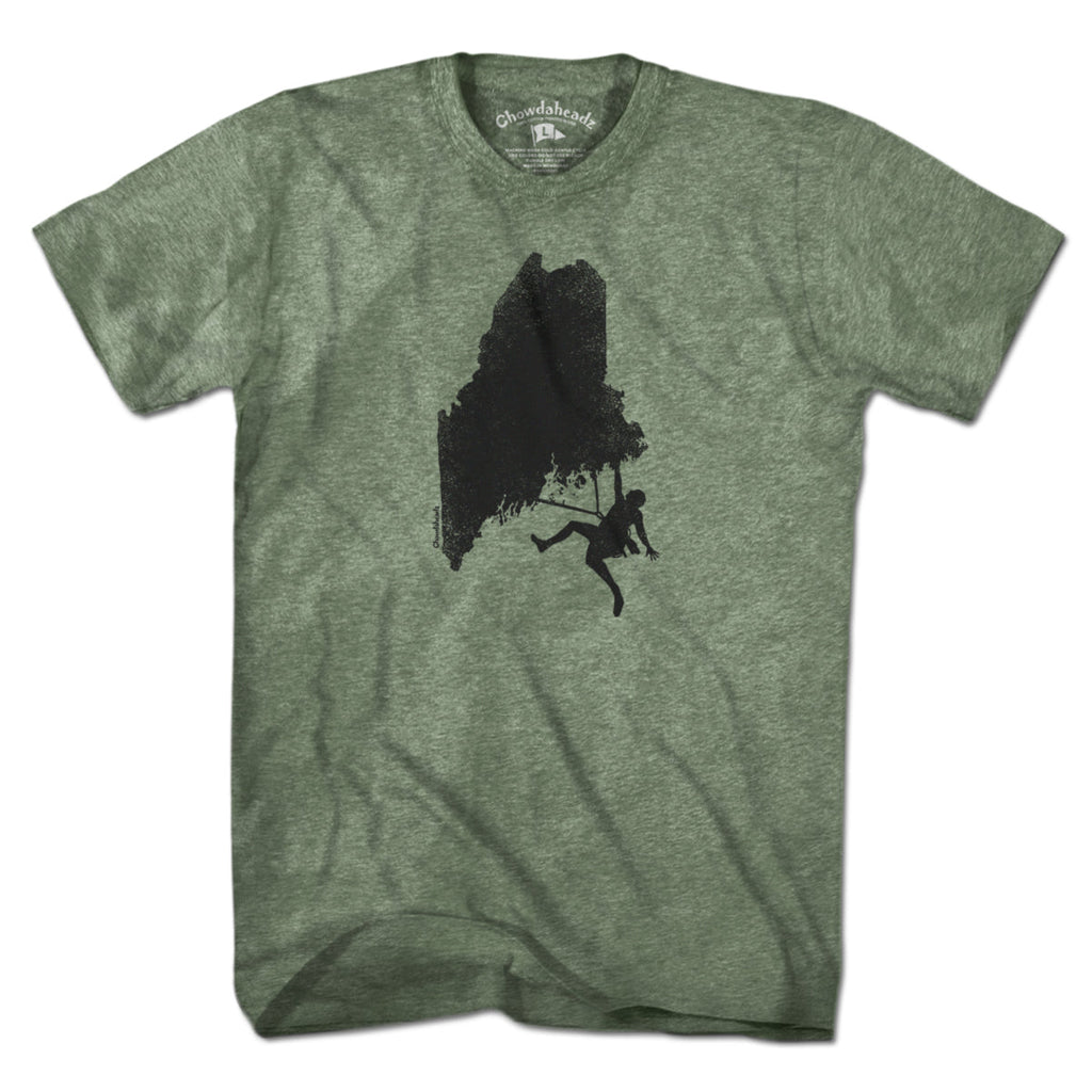 Maine Rock Climber T-Shirt product image 1