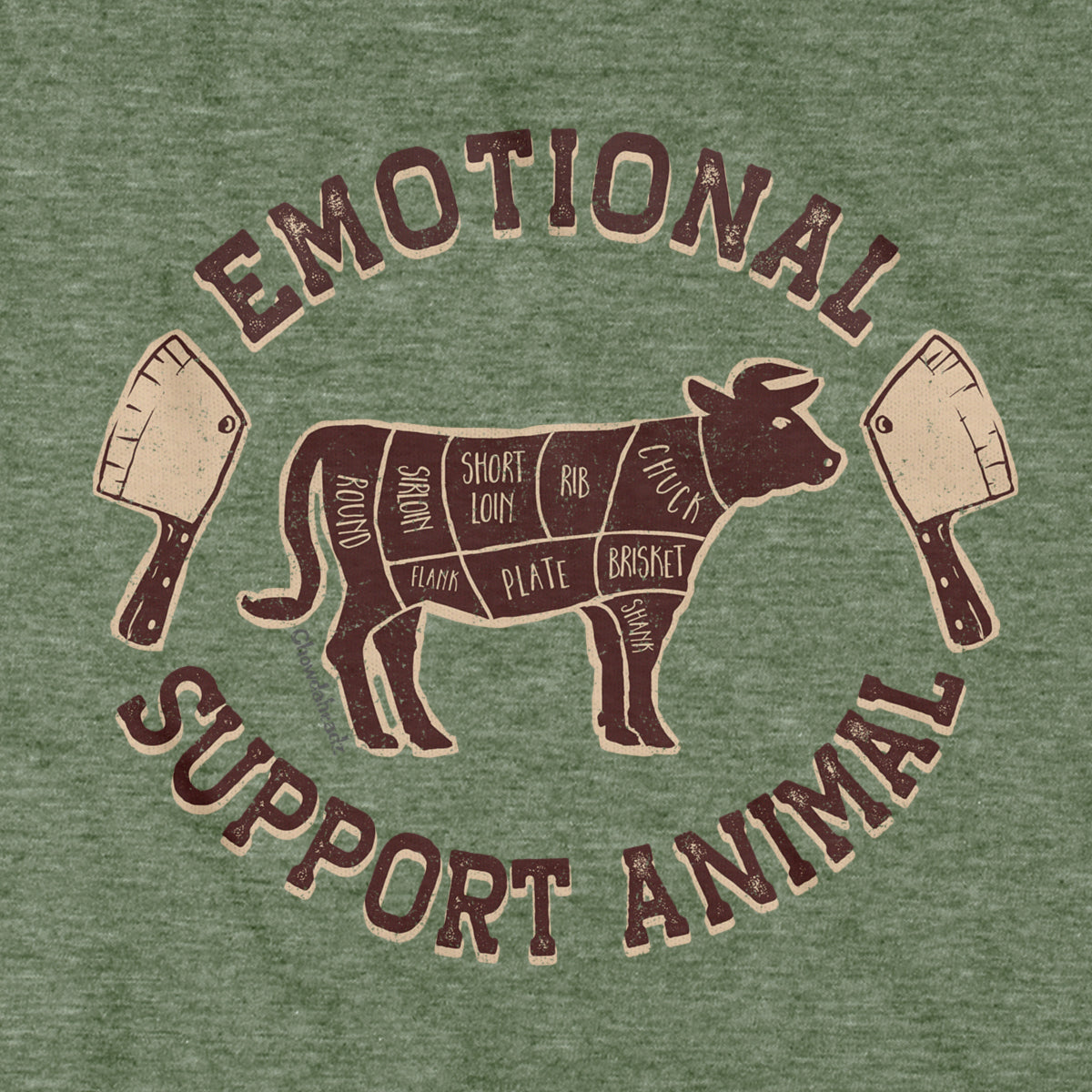 Emotional Support Animal T-Shirt product image 2