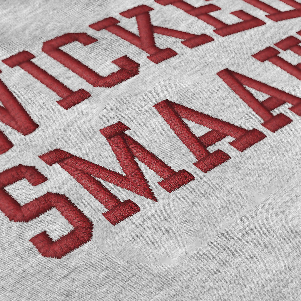 Wicked Smaaht Faux Embroidery Hoodie product image 2