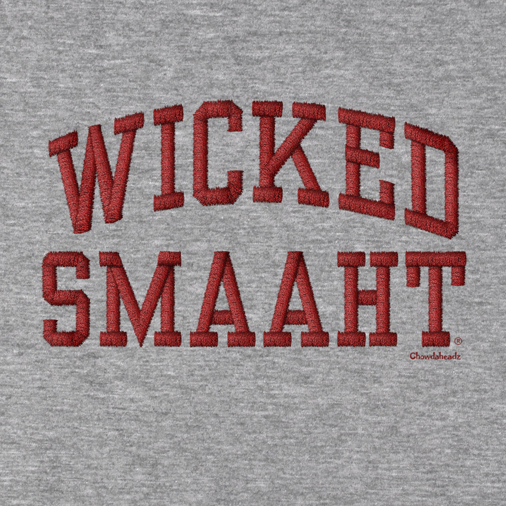 Wicked Smaaht Faux Embroidery Hoodie product image 3