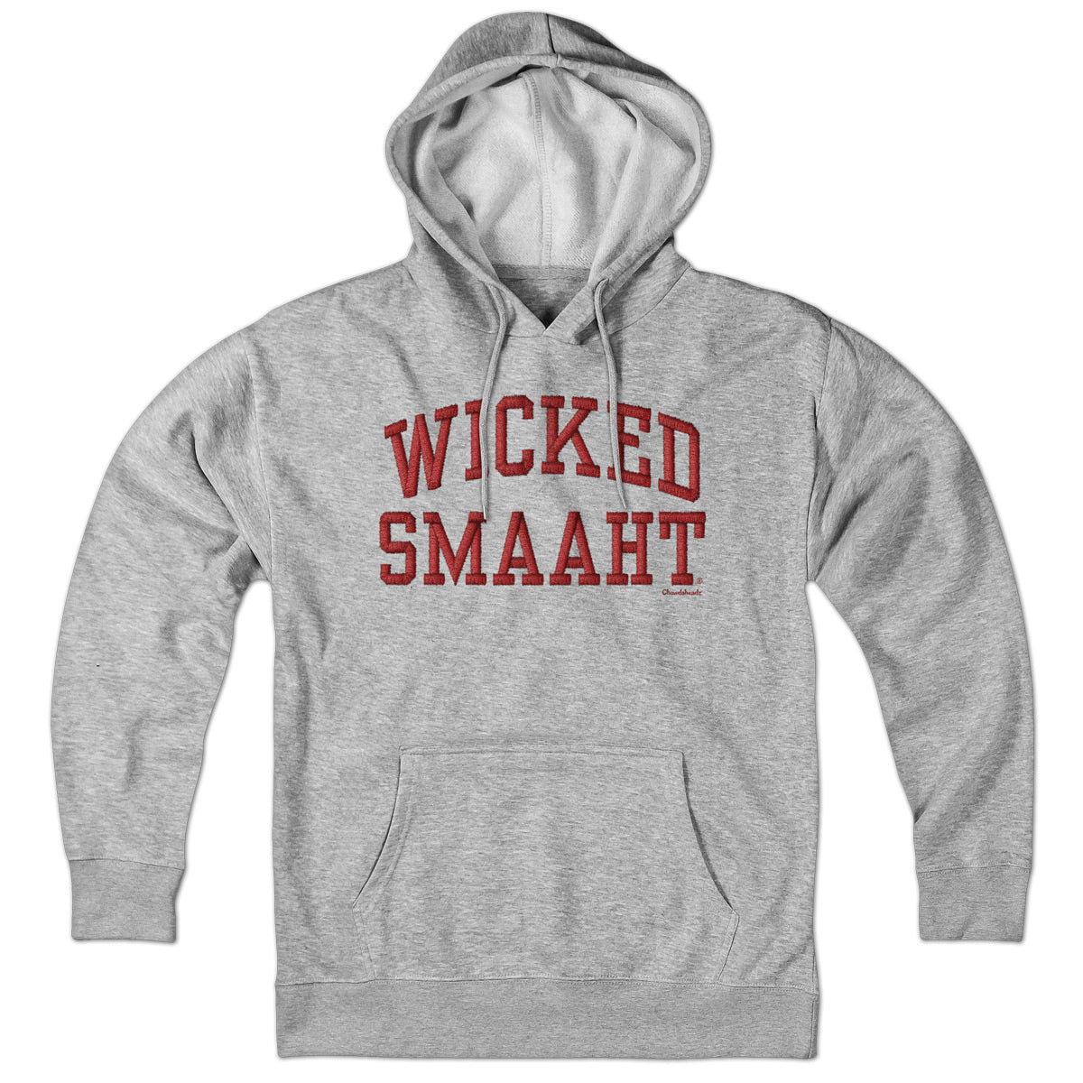 Wicked Smaaht Faux Embroidery Hoodie product image 1