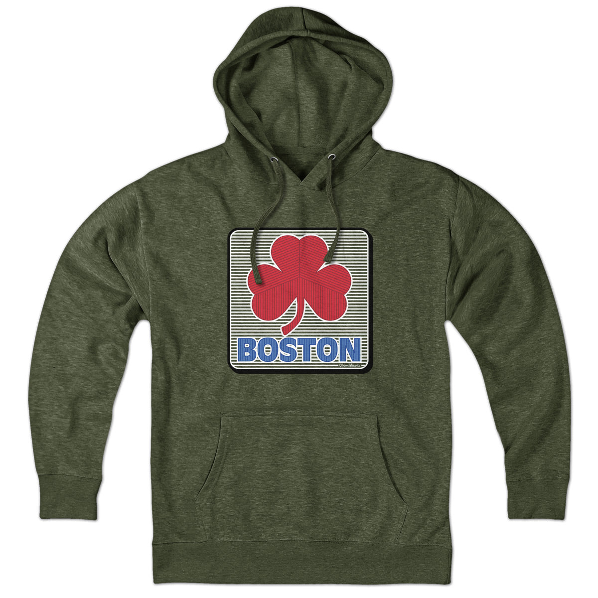 Boston Shamrock Line Drive Sign Hoodie product image 1
