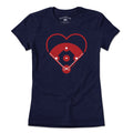 Baseball Diamond Heart T-Shirt product image 1