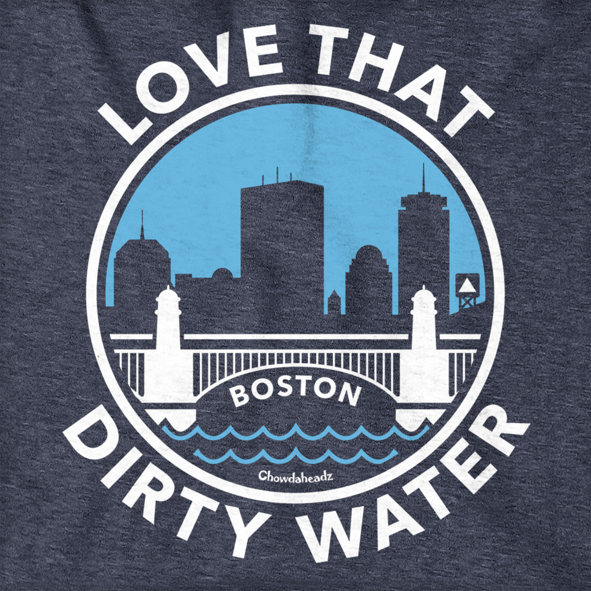 Love That Dirty Water Skyline Seal Hoodie product image 2