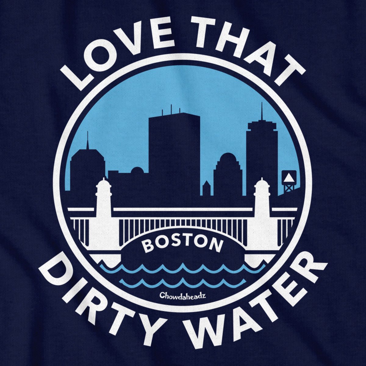 Love That Dirty Water Skyline Seal T-Shirt product image 4