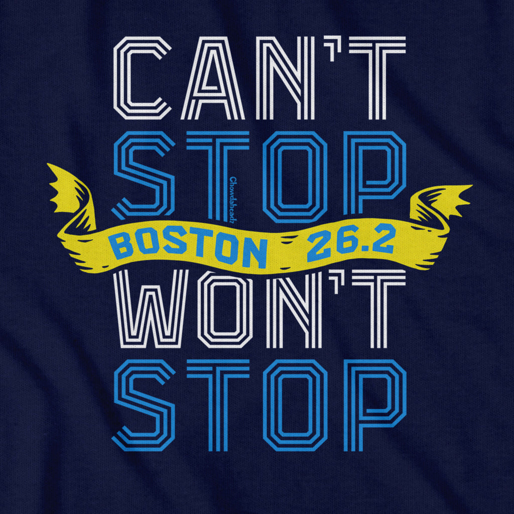 Can't Stop Won't Marathon T-Shirt product image 2