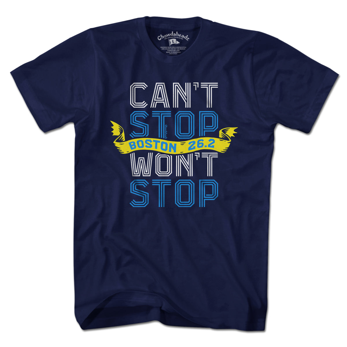 Can't Stop Won't Marathon T-Shirt product image 1