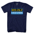 Finish Strong Marathon Time Clock T-Shirt product image 1