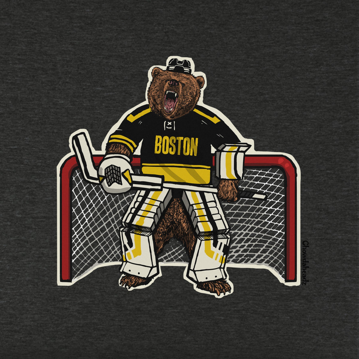Goalie Bear Youth Hoodie product image 2