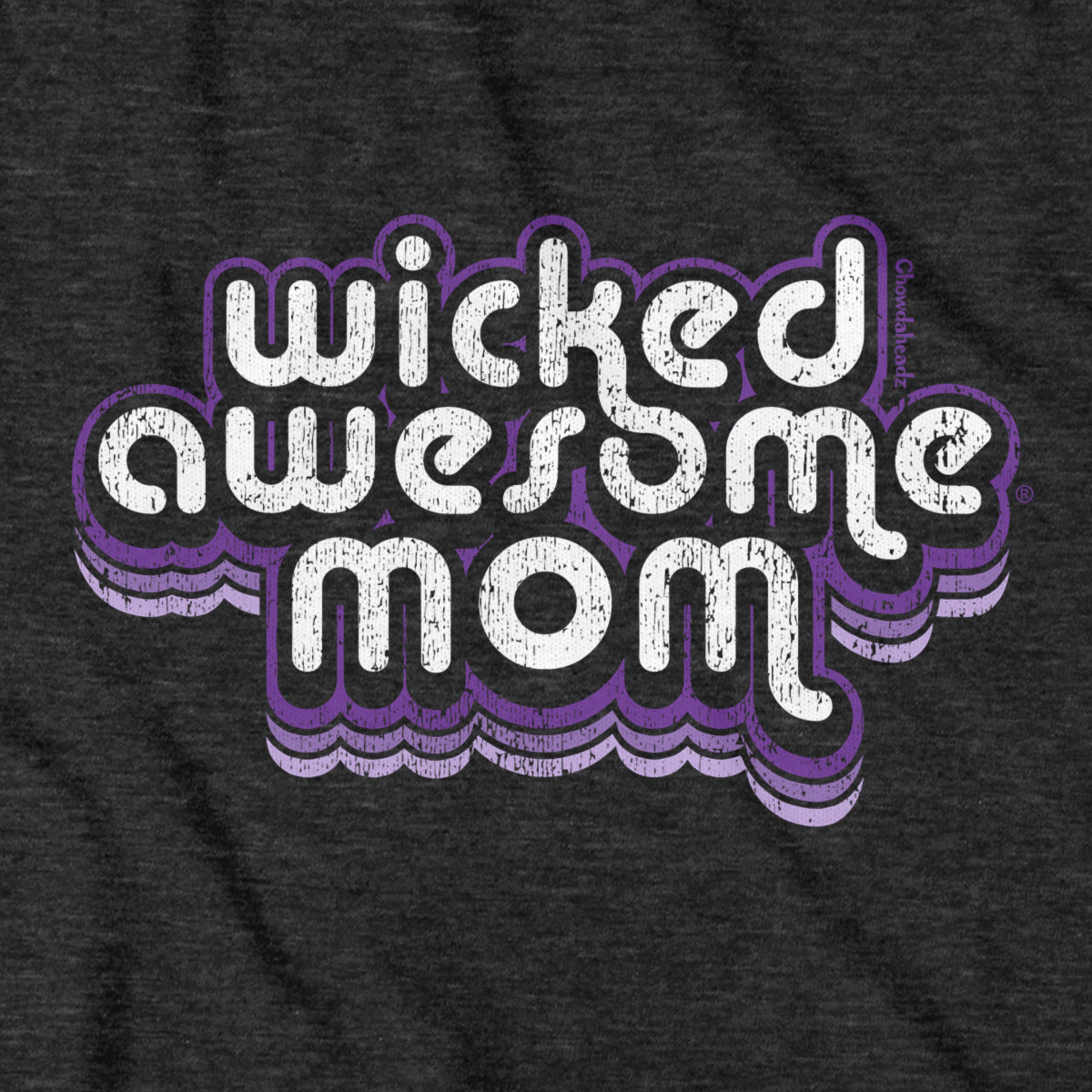 Wicked Awesome Mom Retro T-Shirt product image 6