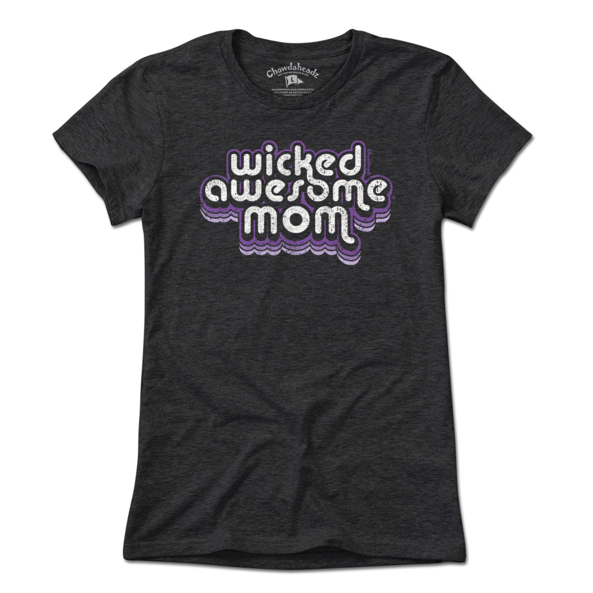 Wicked Awesome Mom Retro T-Shirt product image 5