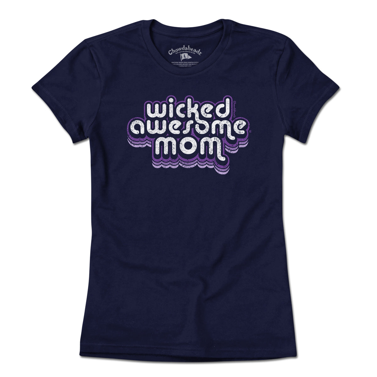 Wicked Awesome Mom Retro T-Shirt product image 1
