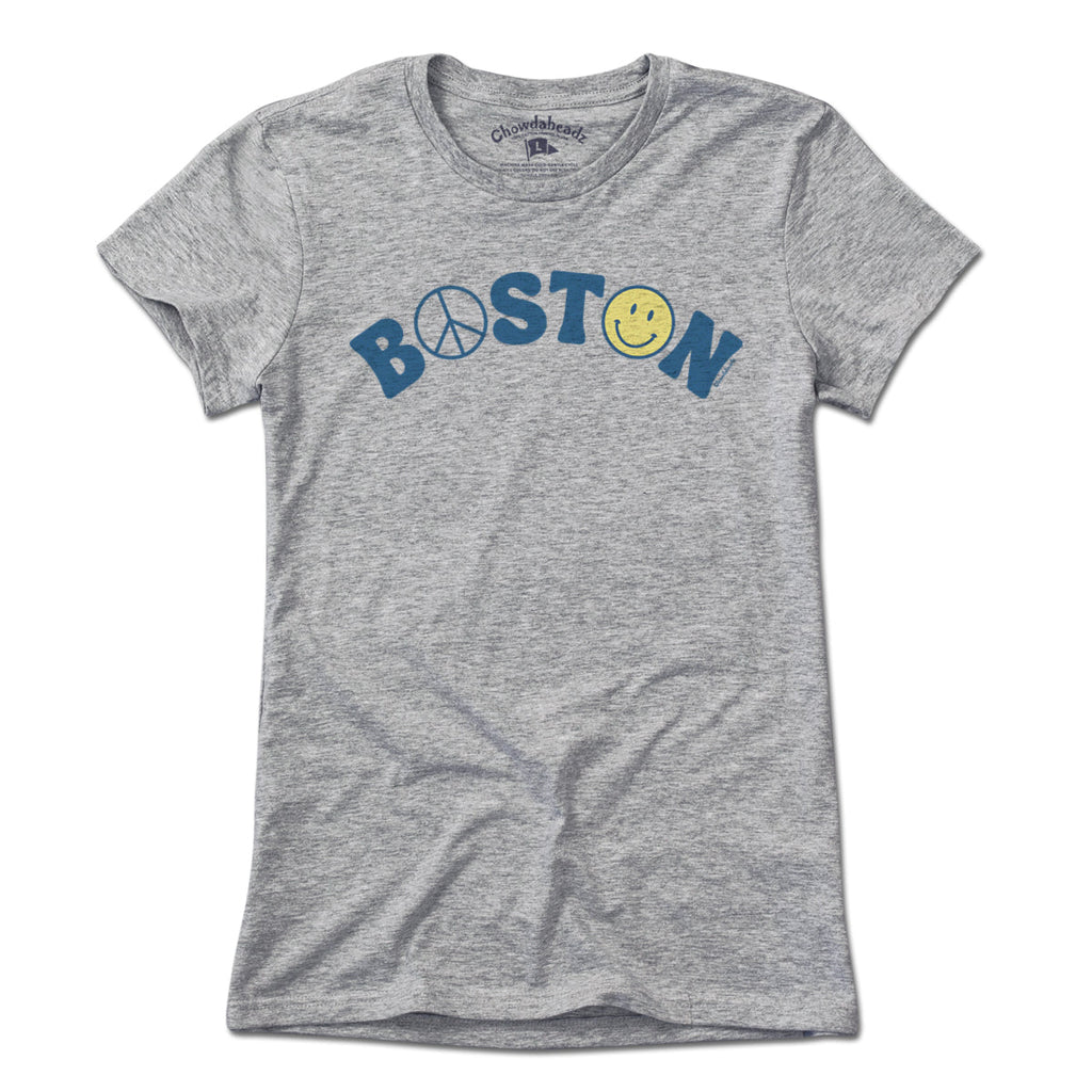Boston Peace & Happiness T-Shirt product image 1