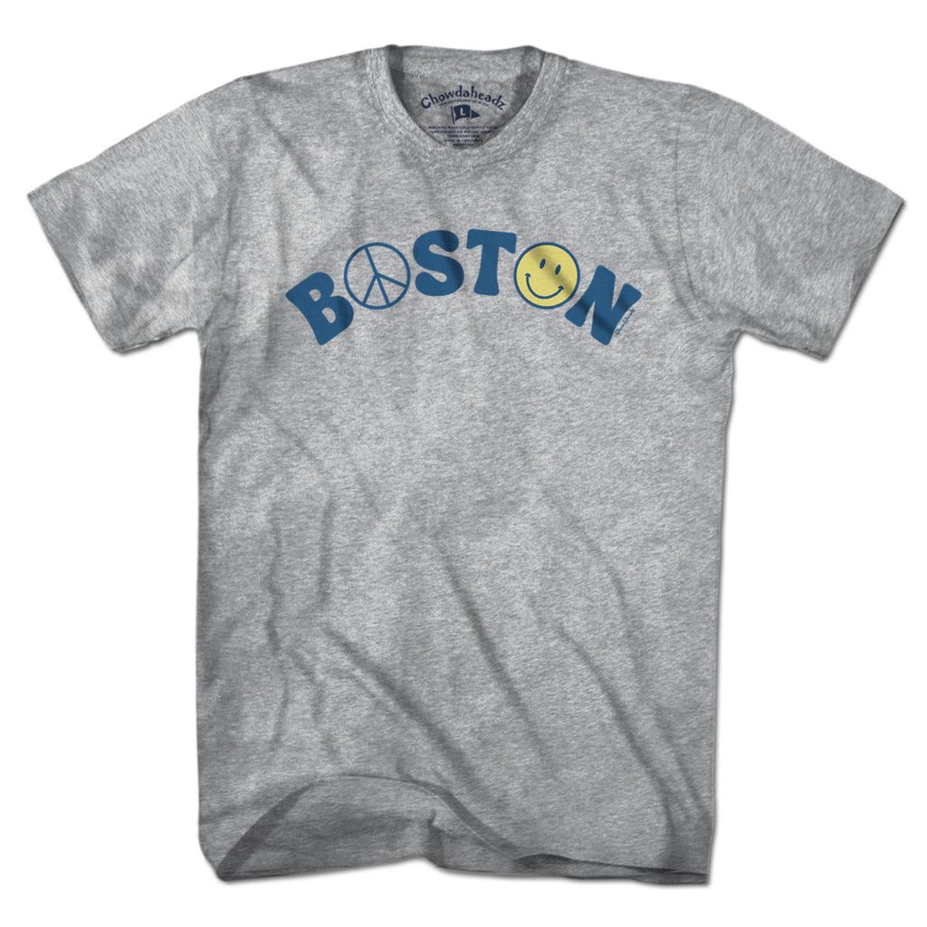 Boston Peace & Happiness T-Shirt product image 3