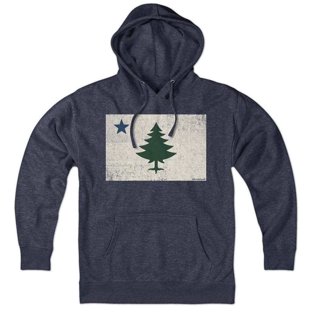 Vintage Maine Flag Hoodie product image 3