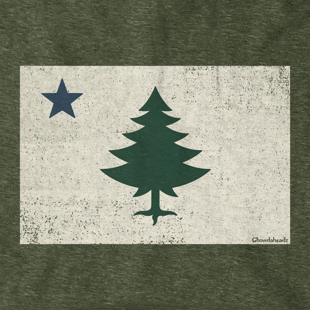 Vintage Maine Flag Hoodie product image 2