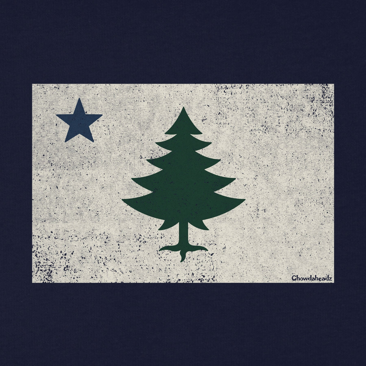 Vintage Maine Flag Youth Hoodie product image 6