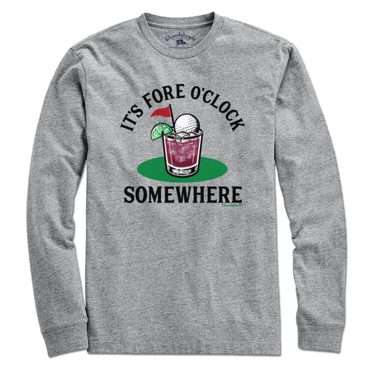 It's Fore O' Clock Somewhere Golf Cocktail T-Shirt product image 3