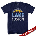 I'd Rather Be At Lake Custom T-Shirt product image 1
