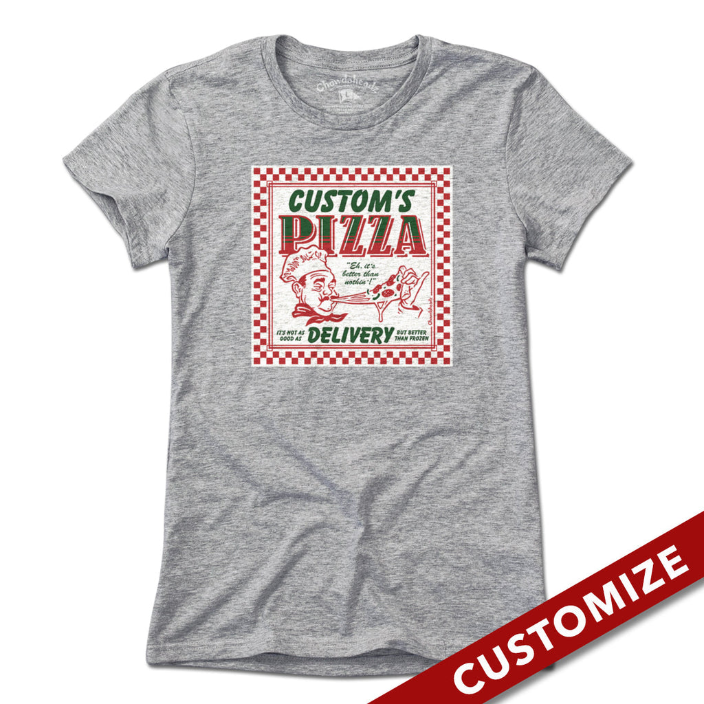 Custom Name's Pizza T-Shirt product image 4