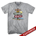 Follow Me To Custom Beach T-Shirt product image 1
