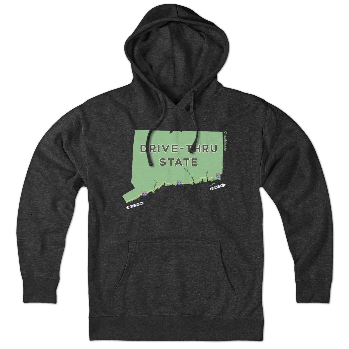 Drive-Thru State Sign Hoodie product image 1