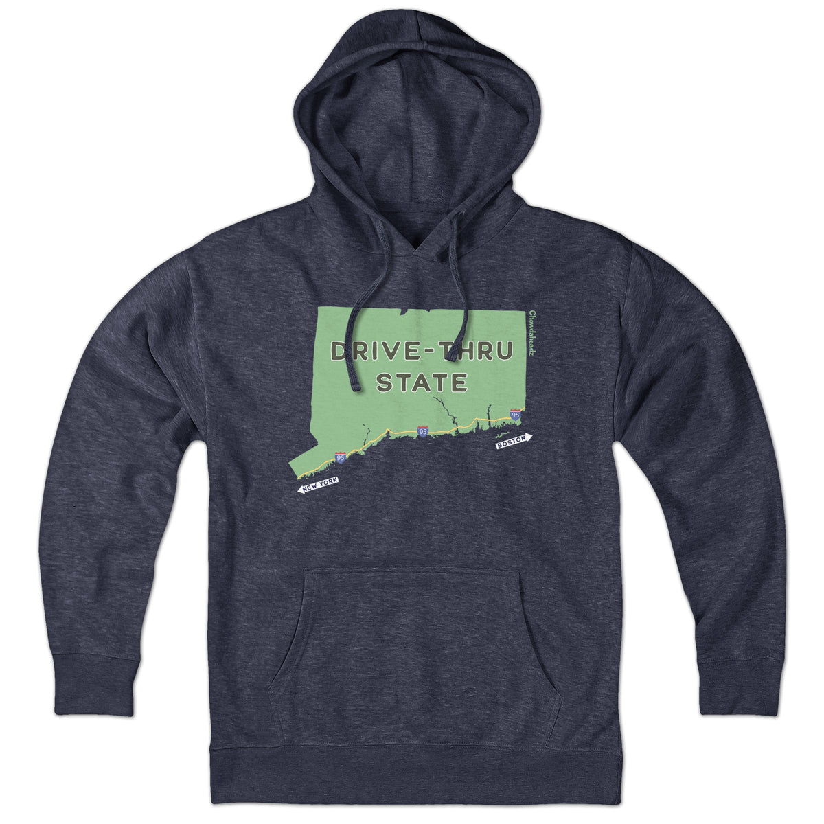 Drive-Thru State Sign Hoodie product image 3