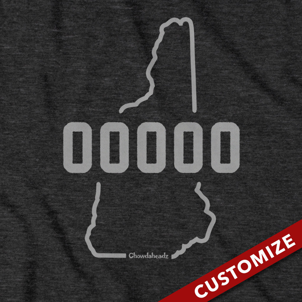 Custom New Hampshire Zip Code Hoodie product image 2