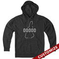 Custom New Hampshire Zip Code Hoodie product image 1
