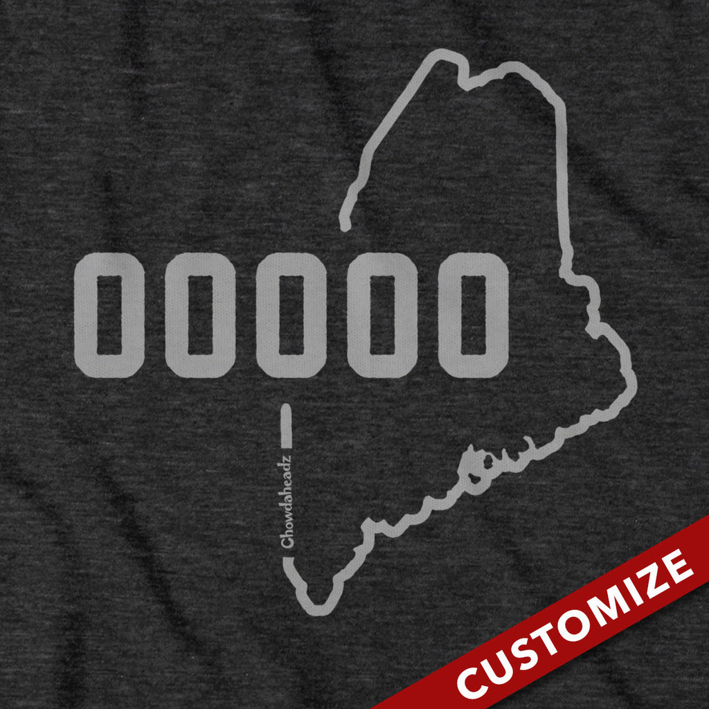 Custom Maine Zip Code Hoodie product image 2