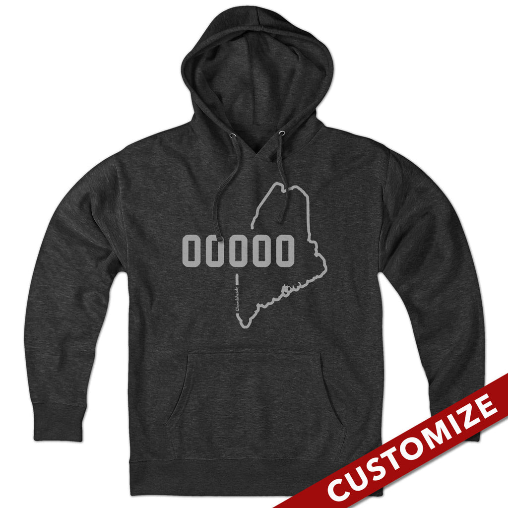 Custom Maine Zip Code Hoodie product image 1