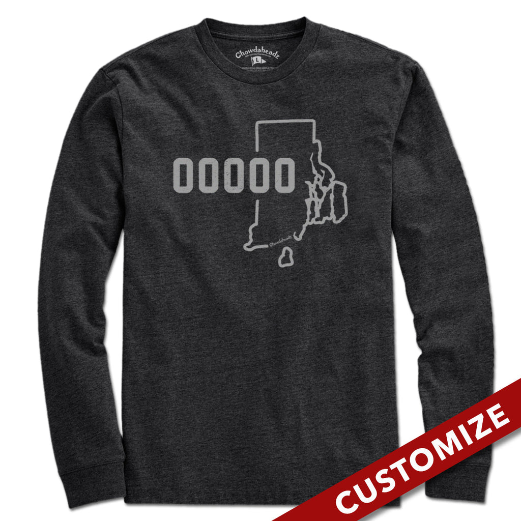 Custom Rhode Island Zip Code T-Shirt product image 3