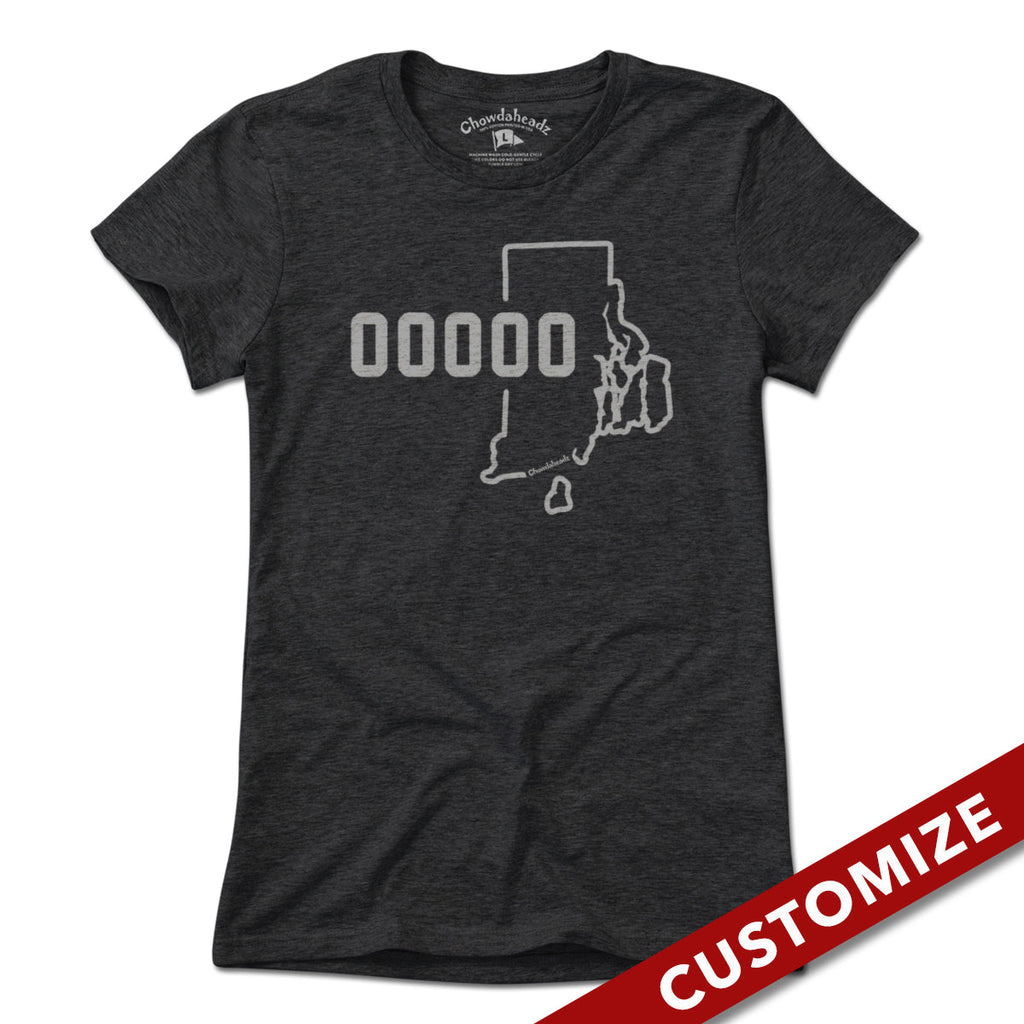 Custom Rhode Island Zip Code T-Shirt product image 4