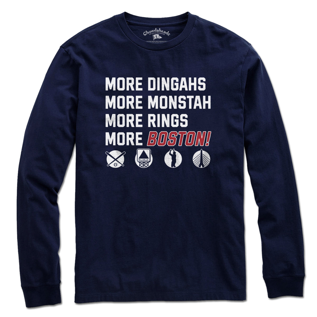 More Boston Baseball Icons T-Shirt product image 5