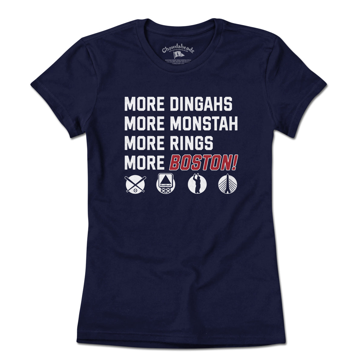 More Boston Baseball Icons T-Shirt product image 7