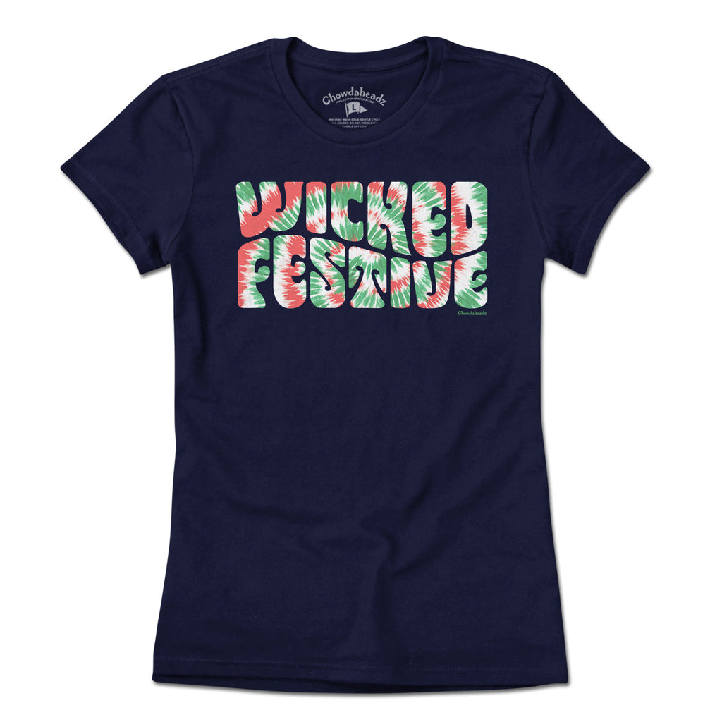 Wicked Festive Tie Dye T-Shirt product image 4