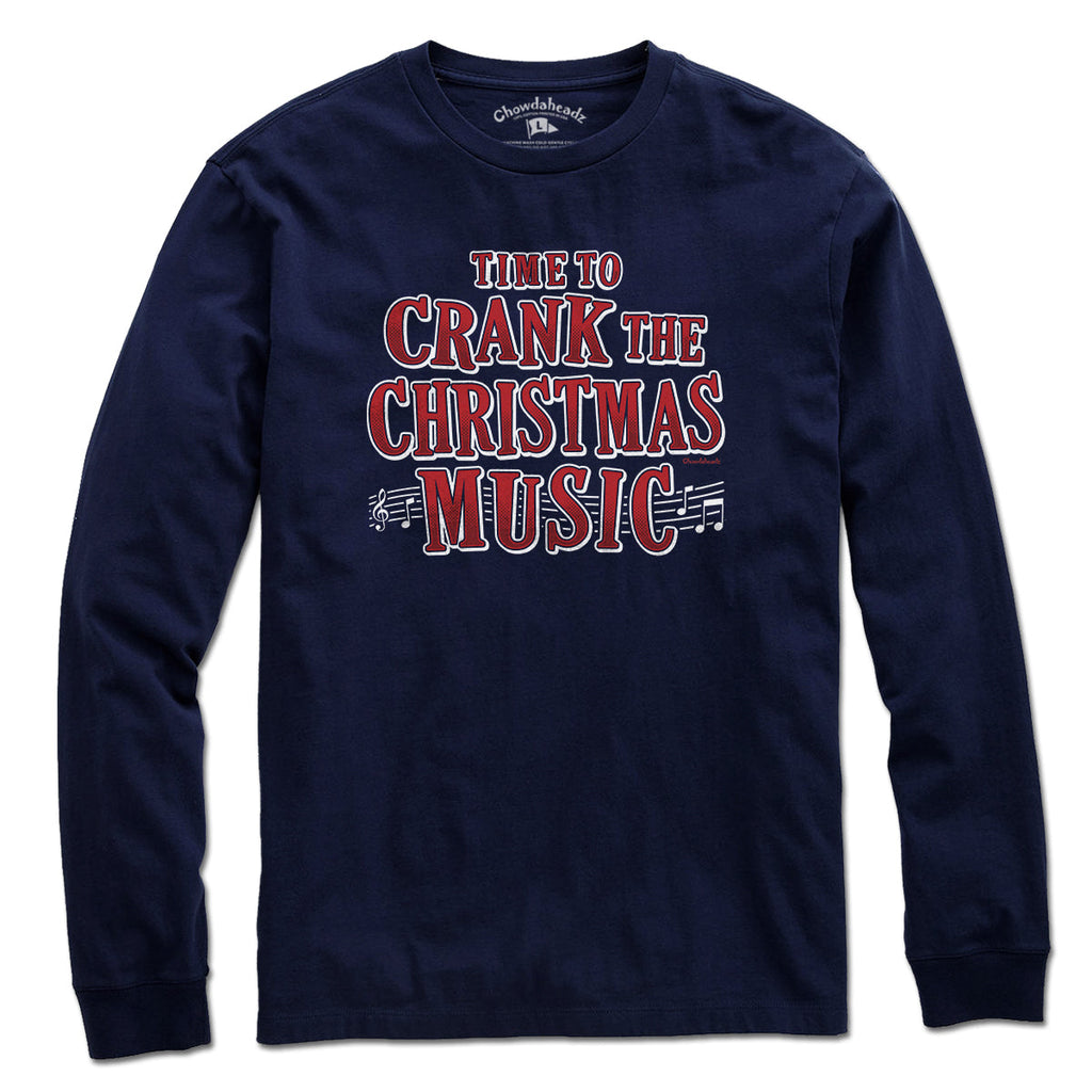 Crank The Christmas Music T-Shirt product image 3
