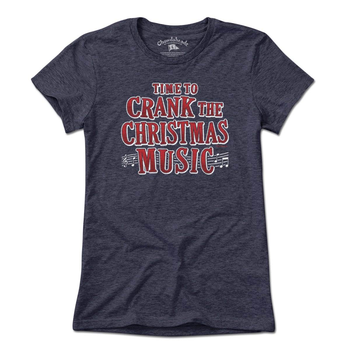 Crank The Christmas Music T-Shirt product image 7