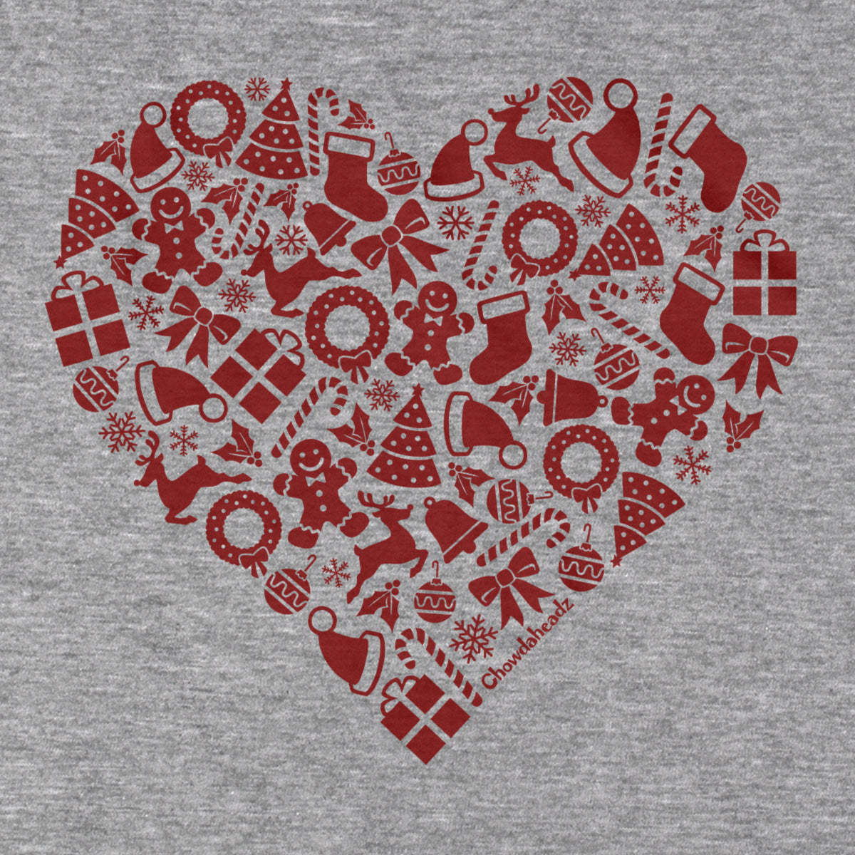 Christmas Icons Heart T-Shirt product image 2