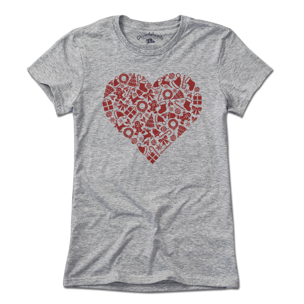 Christmas Icons Heart T-Shirt product image 4
