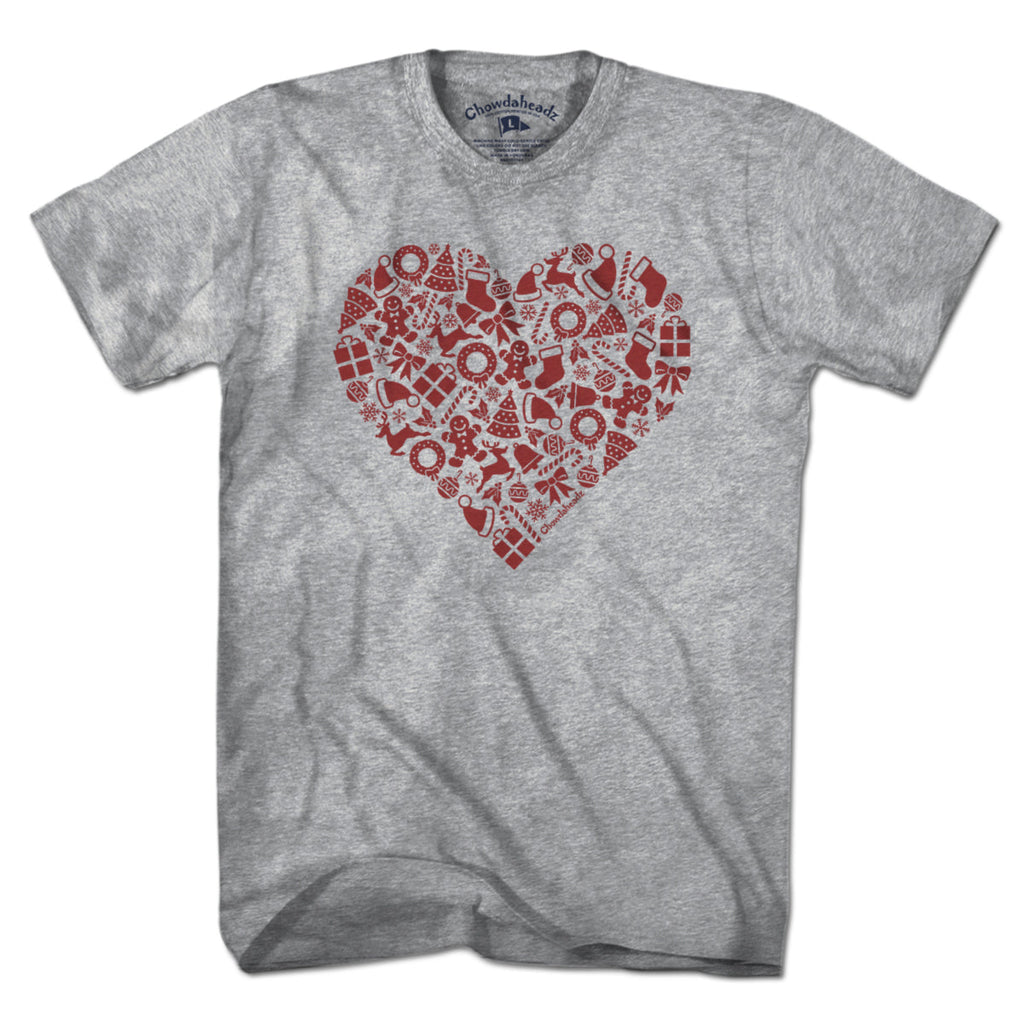 Christmas Icons Heart T-Shirt product image 1