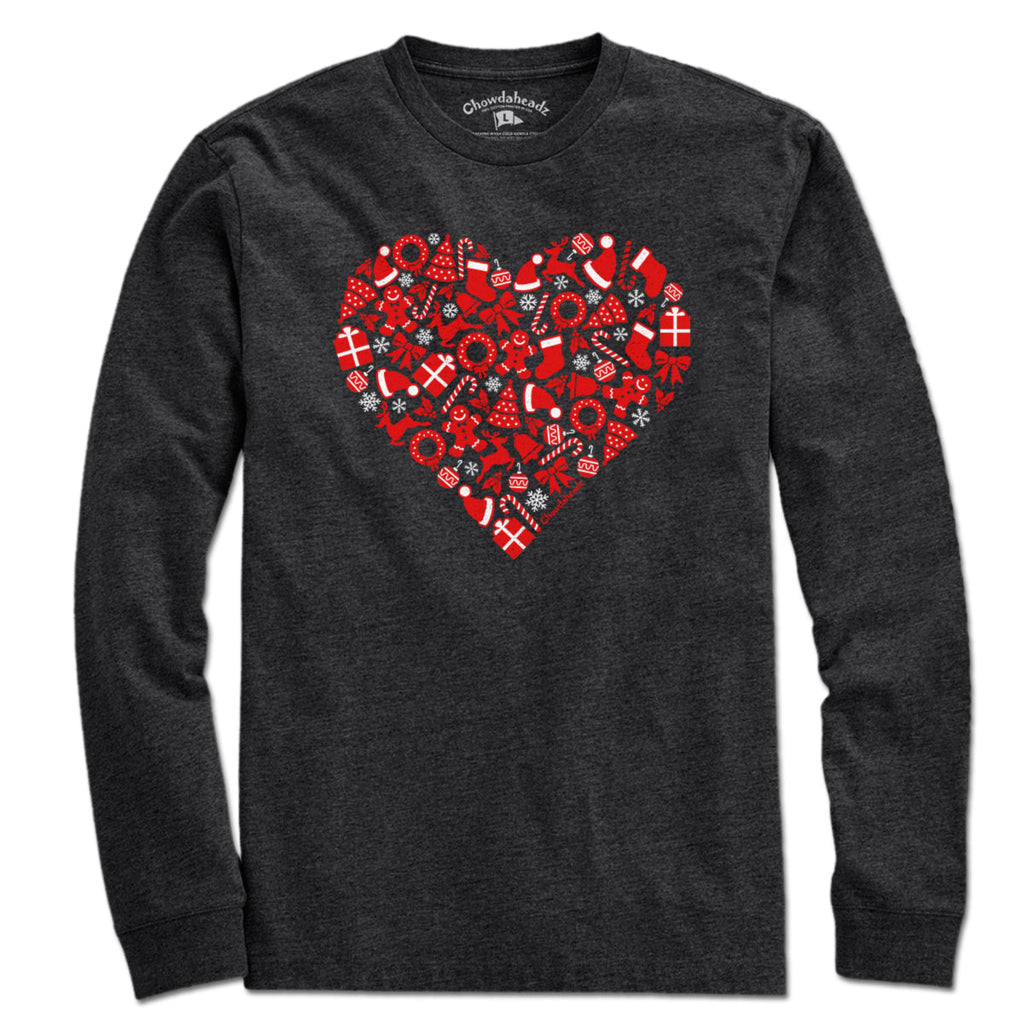 Christmas Icons Heart T-Shirt product image 12