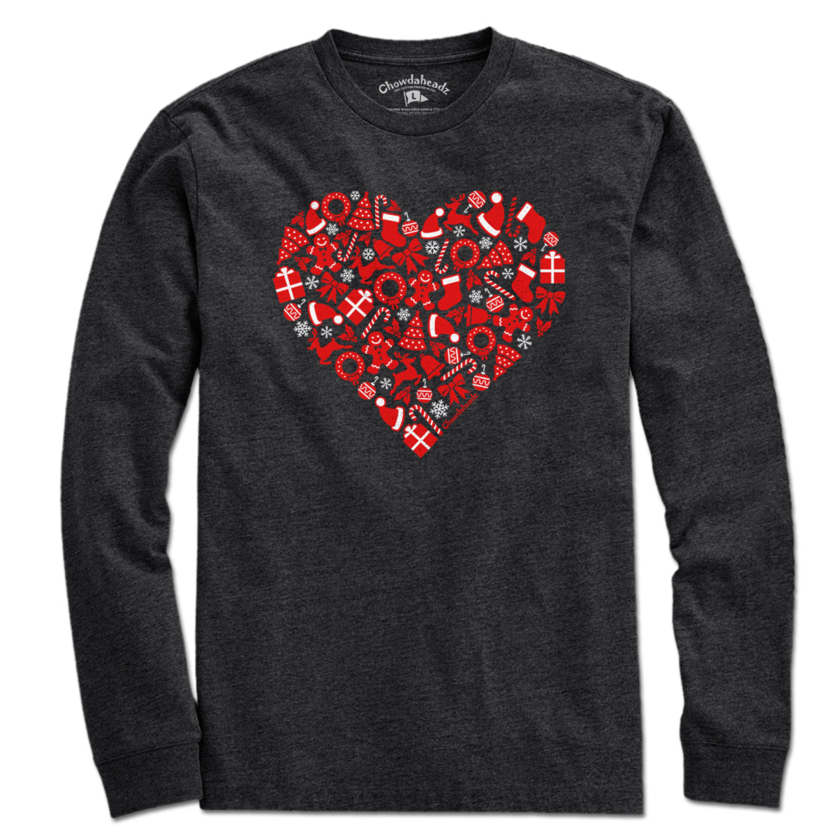Christmas Icons Heart T-Shirt product image 12