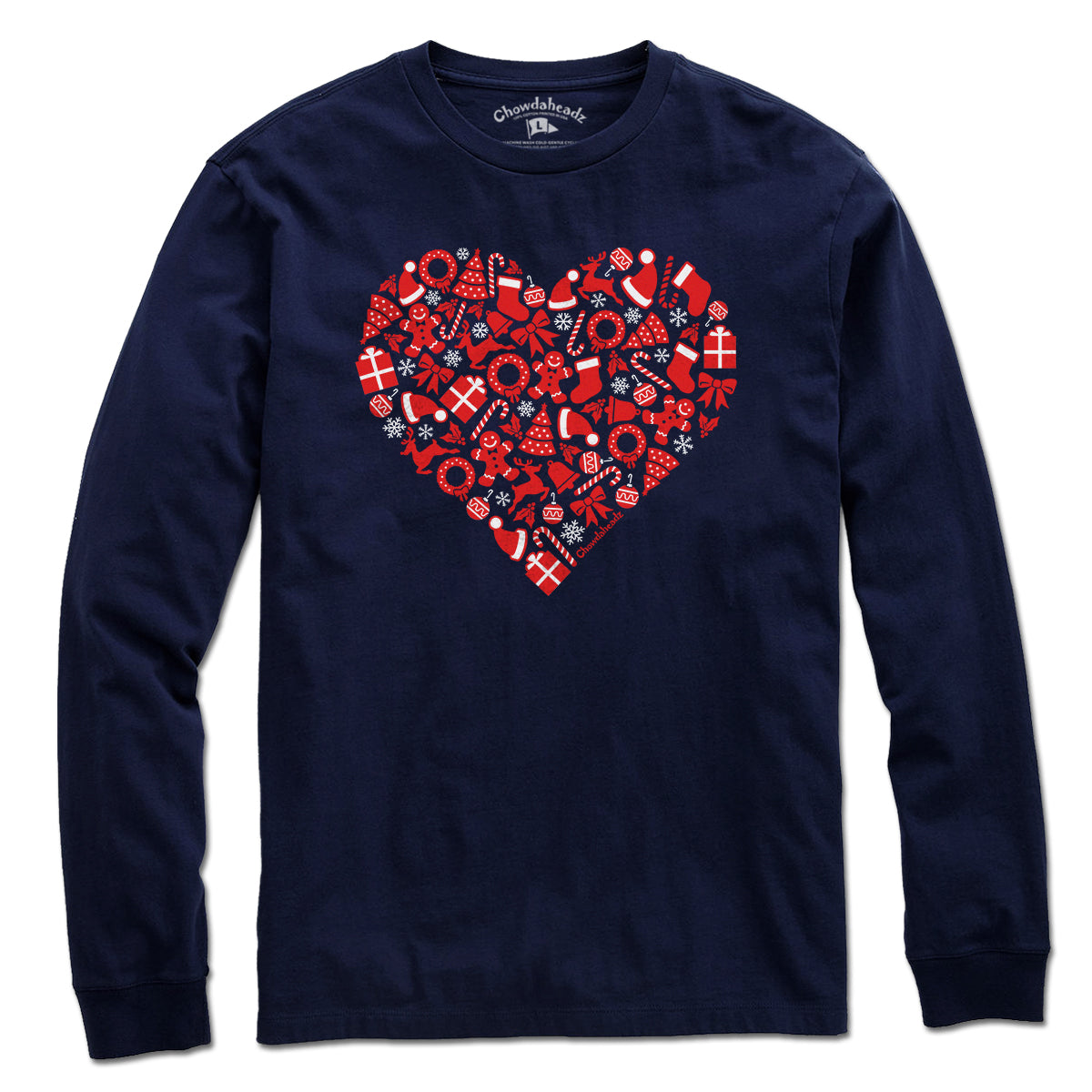 Christmas Icons Heart T-Shirt product image 7