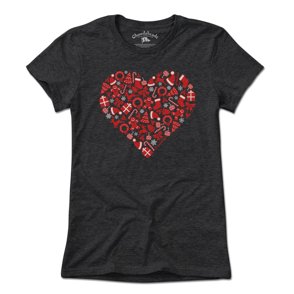 Christmas Icons Heart T-Shirt product image 11