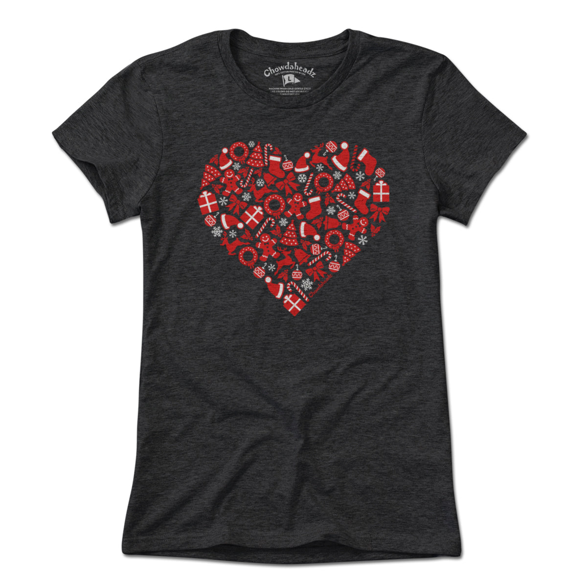 Christmas Icons Heart T-Shirt product image 11