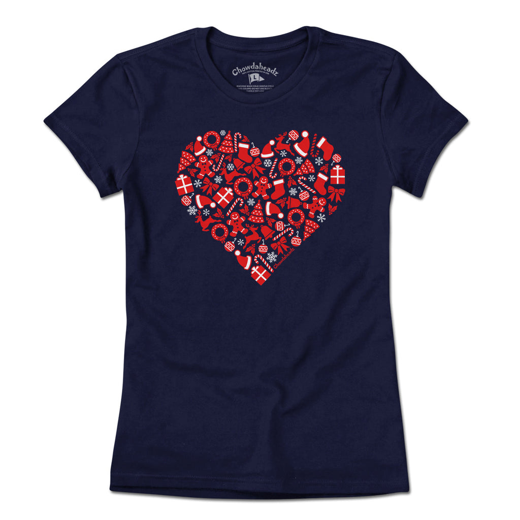 Christmas Icons Heart T-Shirt product image 8