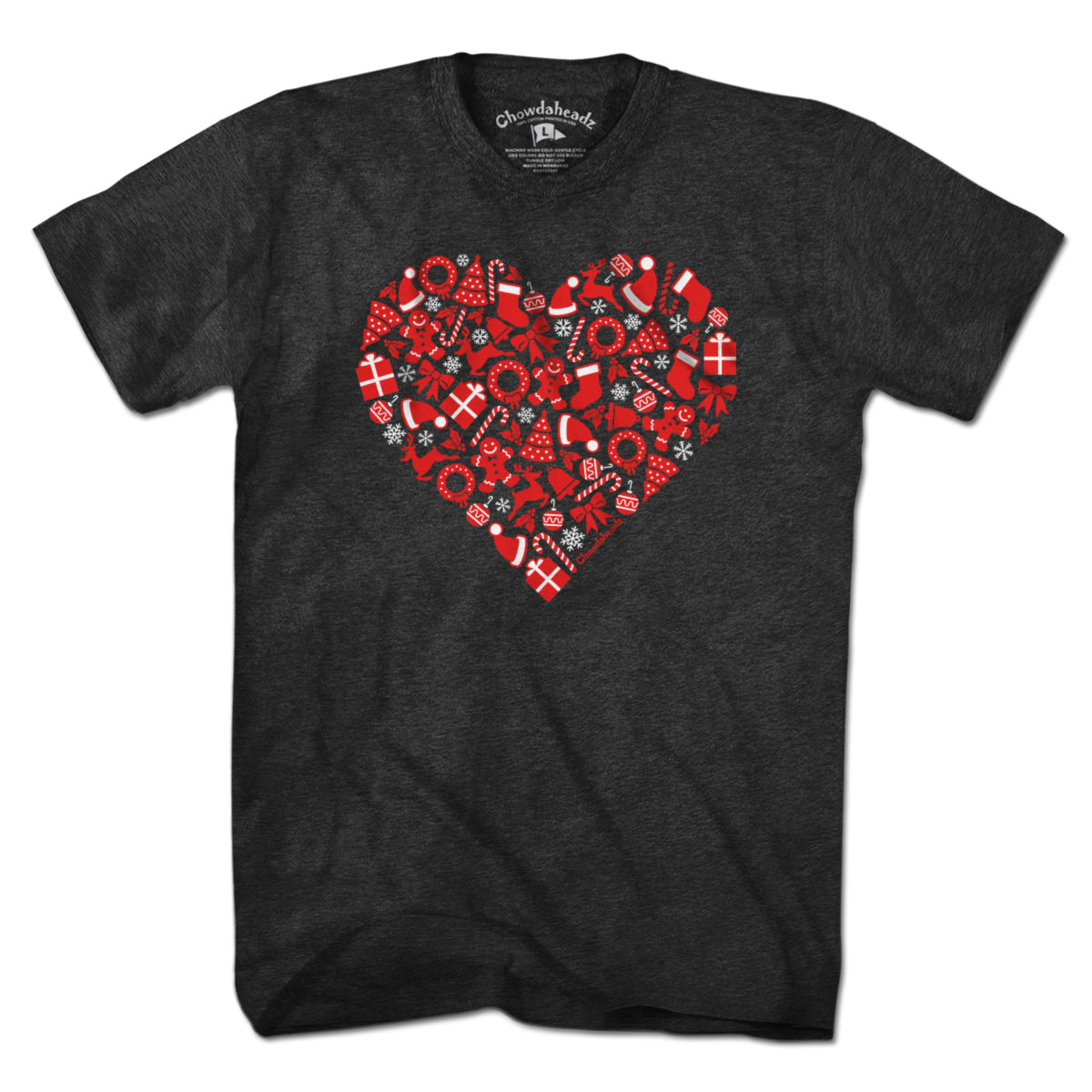 Christmas Icons Heart T-Shirt product image 9